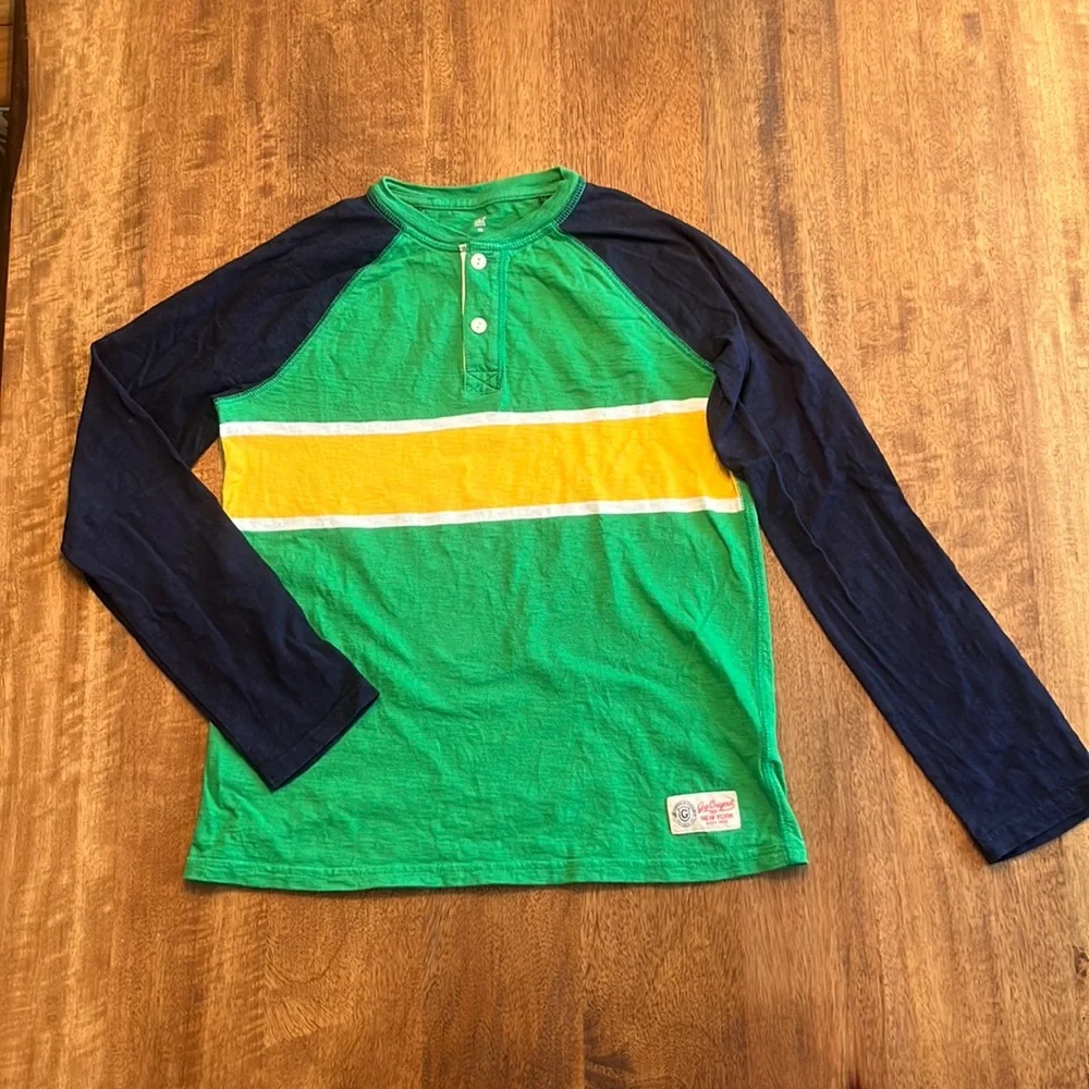 Gap Kids Color-block Henley big boys size XL